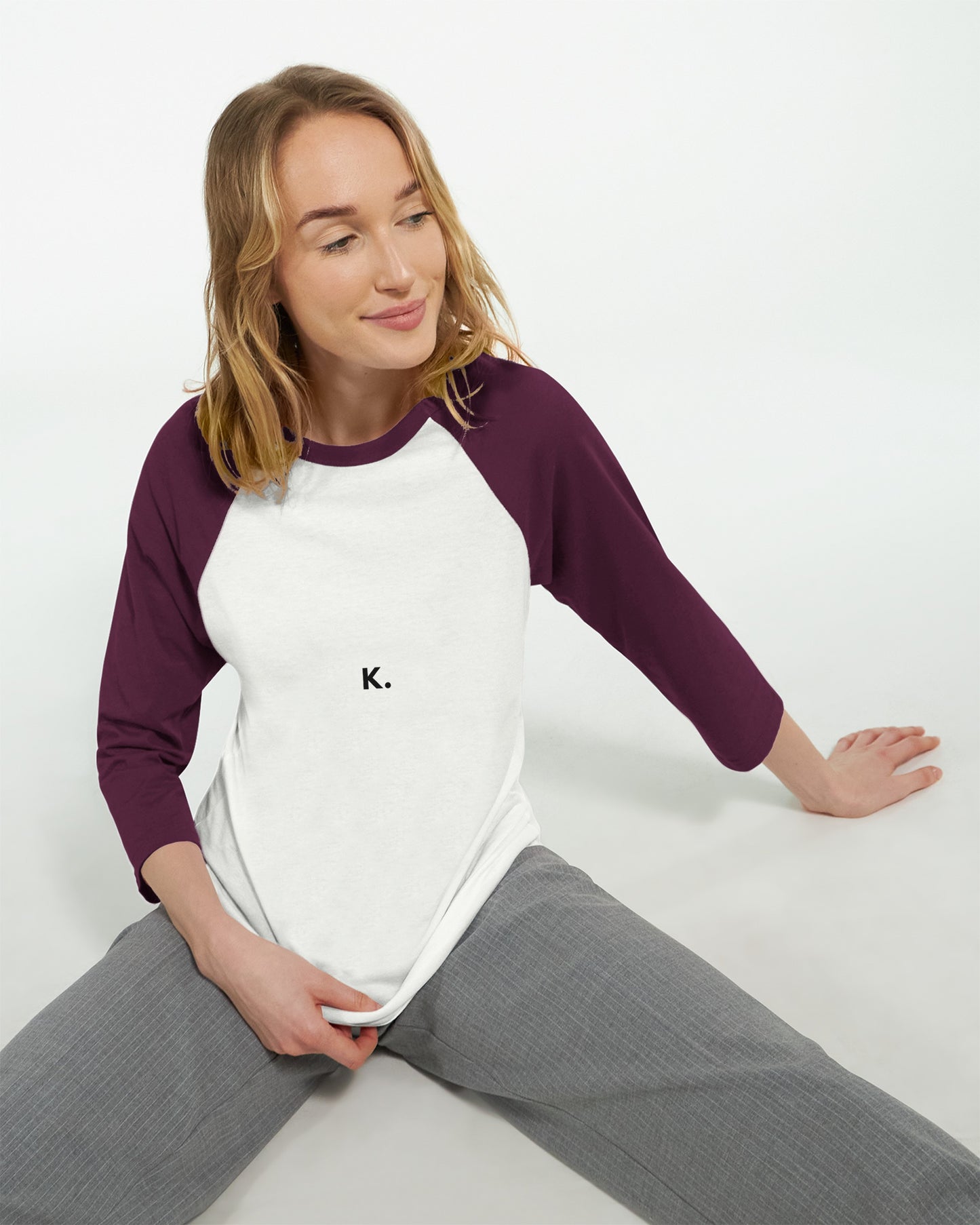 Unisex Kyros 3/4 mouw Raglan T-shirt