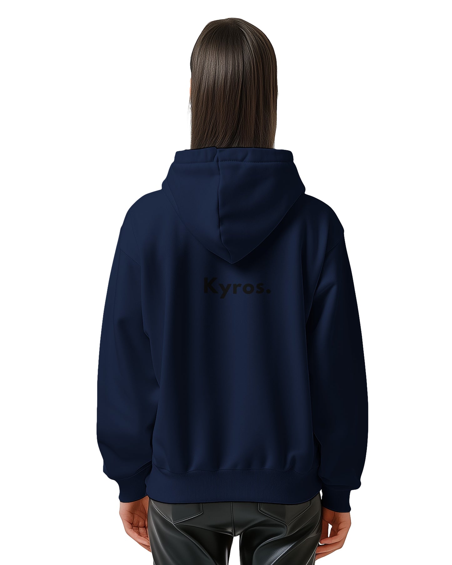 Klassieke Unisex Kyros Zip Hoodie - Geborduurd