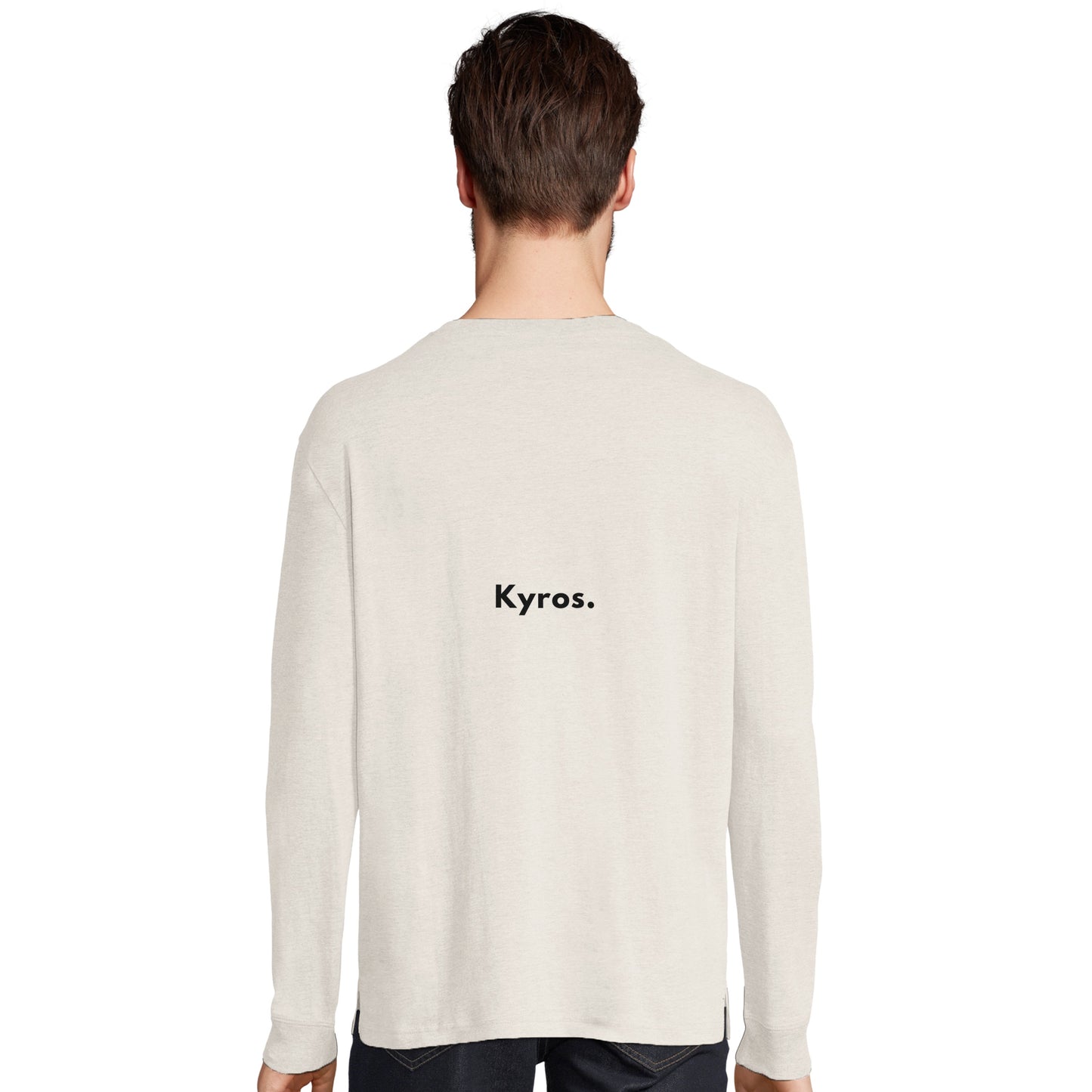 Organic In Conversion Unisex Kyros Long Sleeve T-shirt | Printed