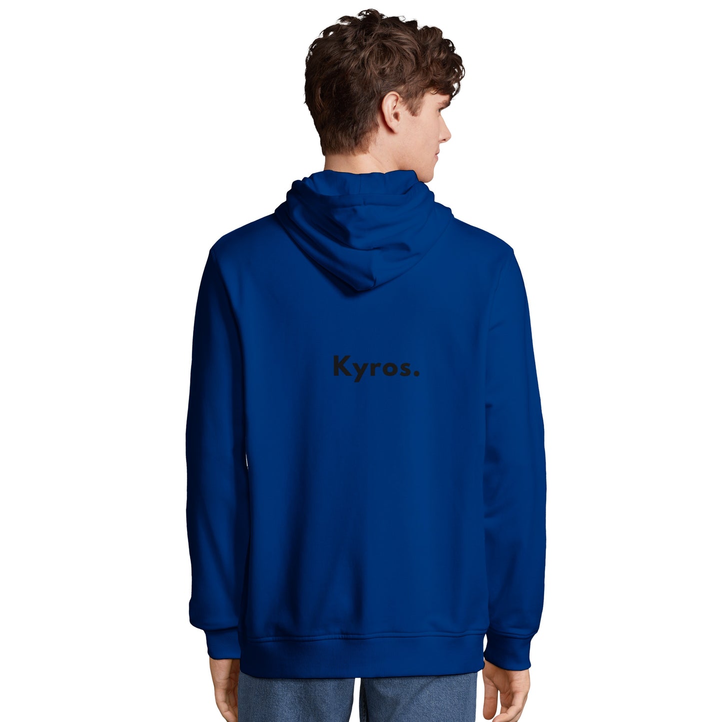 Organic In Conversion Unisex Kyros Zip Hoodie - Bedrukt