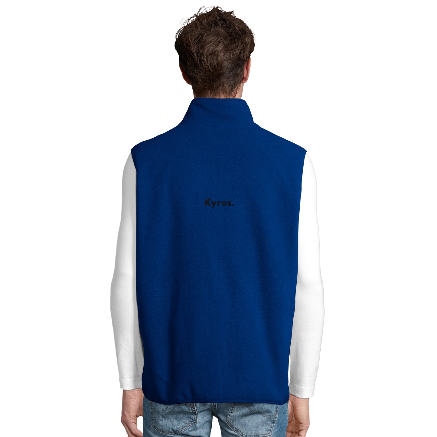 Unisex Kyros Microfleece Zip Vest With 100% recycled polyester