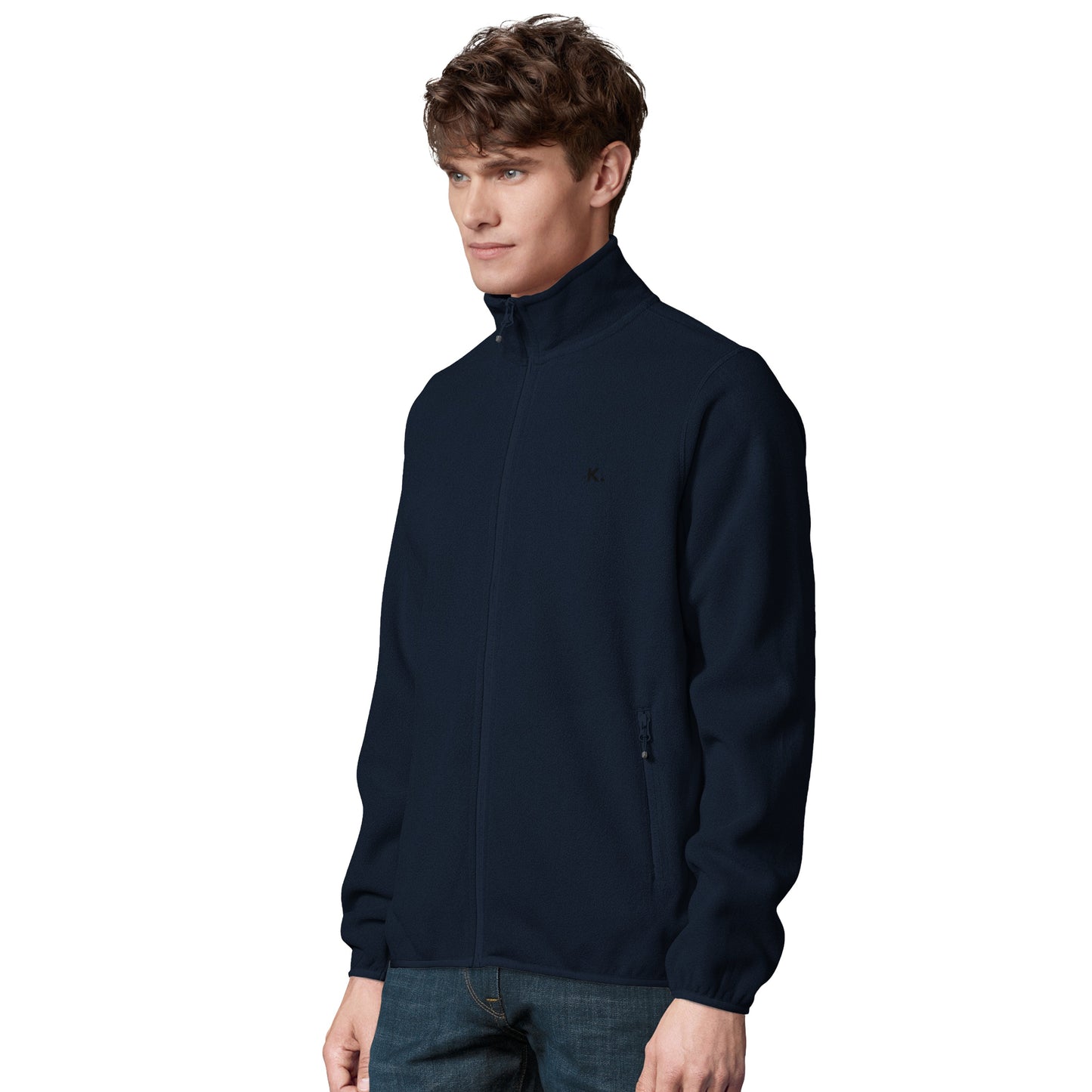 Men's Microfleece Kyros Zip Jacket With 100% recycled polyester