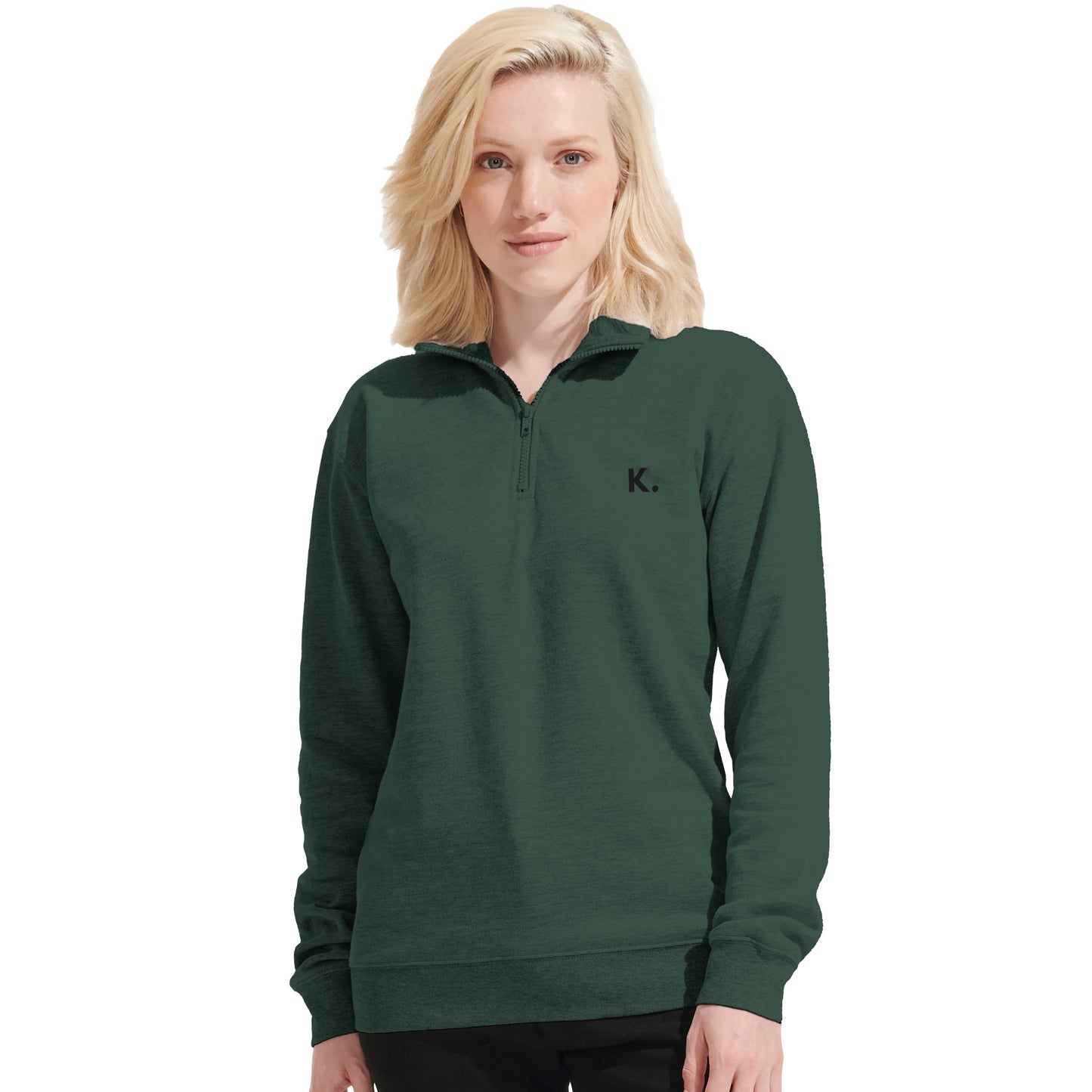 Recycled Blend Unisex Kyros 1/4 Zip Sweatshirt